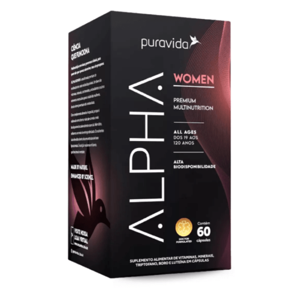 Alpha Women Puravida com 60 Cápsulas