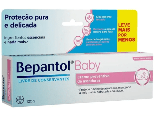Creme Preventivo de Assaduras Bepantol Baby 120g