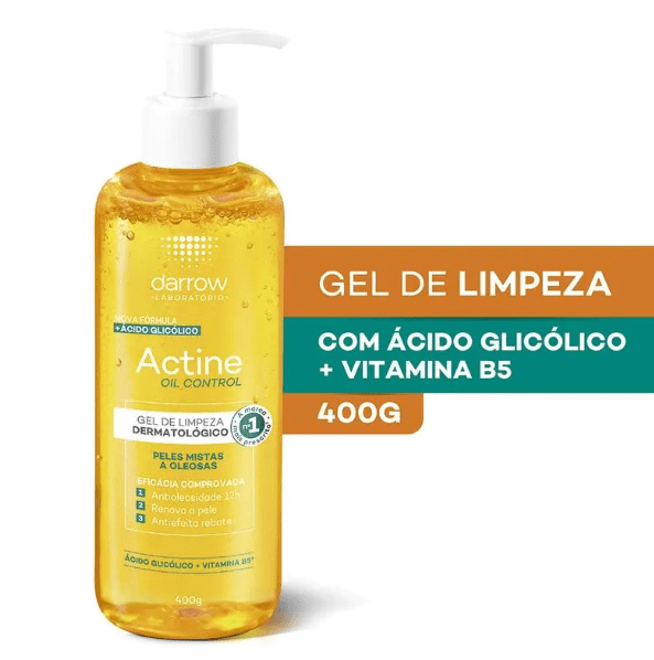 Alternative view of Gel De Limpeza Facial Darrow Actine Oil Control 400g