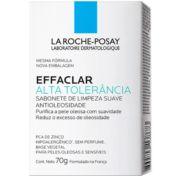 Sabonete Facial La Roche-Posay Effaclar Alta Tolerância 70g