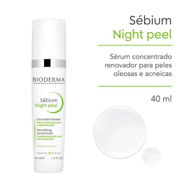 Alternative view of Sébium concentrado Bioderma Night Peel 40ml