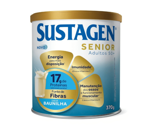 Suplemento Alimentar Sustagen Senior 50+ sabor Baunilha 370g